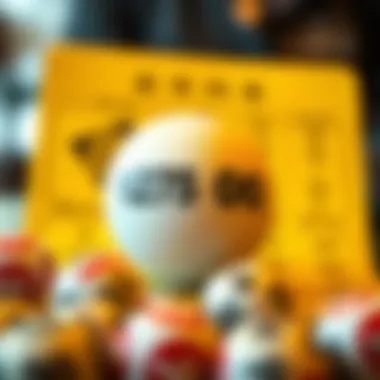 A visual representation of payment methods available for online lotto ticket purchases.