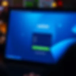 Login screen of NetBet showcasing user interface