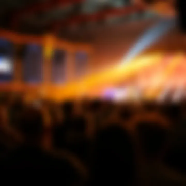 Audience at a Concert in Parx Casino Audience enjoying a live concert at Parx Casino