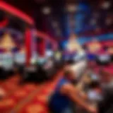 The dynamic environment of a casino floor
