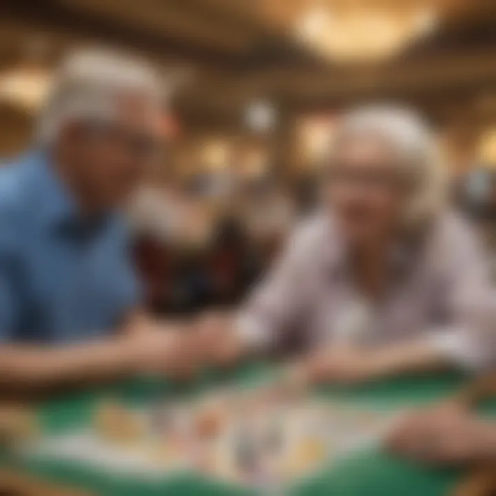 A group of players enjoying a thrilling game of Super Bingo