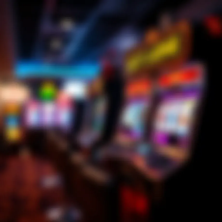 A sophisticated slot machine with advanced technology.