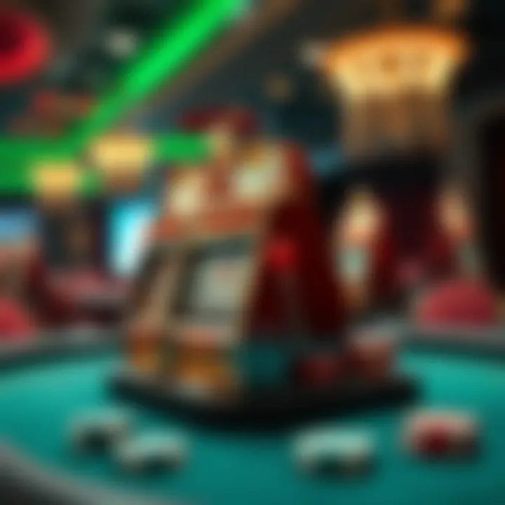 Conceptual image of responsible gaming strategies in the context of jackpots