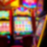 Vibrant slot machine interface of Slotomania