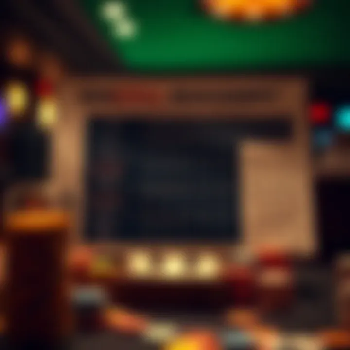 A well-organized bankroll management chart