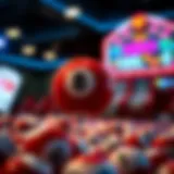 Visual representation of Super Ball Keno gameplay