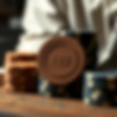 Crafting Custom Clay Chips Artisan crafting of custom clay poker chips