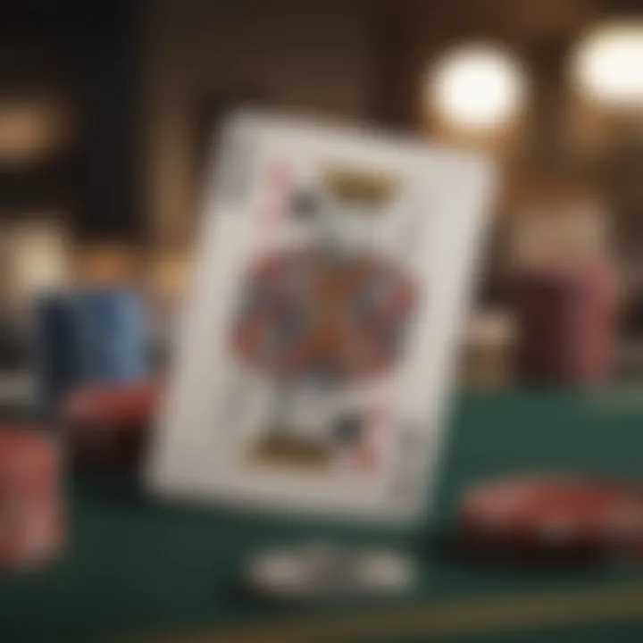 Card values in blackjack gameplay