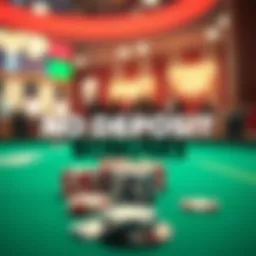 Conceptual illustration of no deposit bonuses