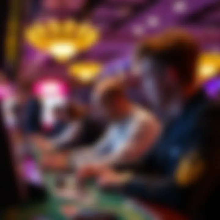 A conceptual illustration representing the psychology of gambling and player motivations