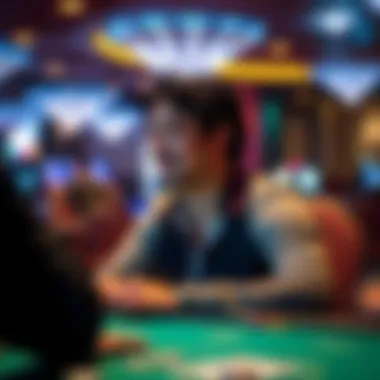 Enjoying Free Play at VictoryLand Casino Player enjoying the experience of free play at VictoryLand Casino