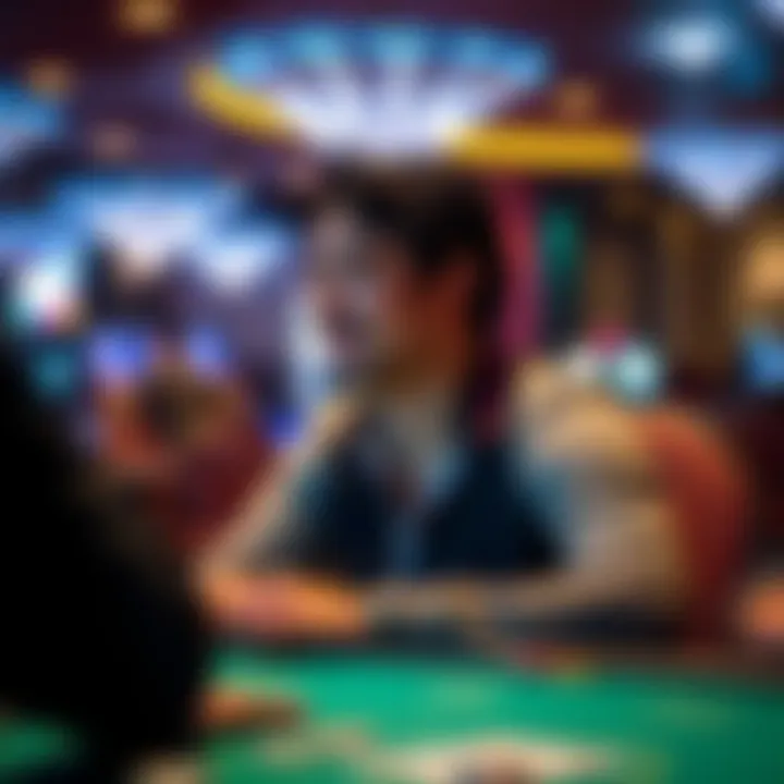 Enjoying Free Play at VictoryLand Casino Player enjoying the experience of free play at VictoryLand Casino