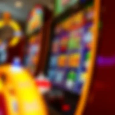 Engaging Slot Machine Interface A vibrant display of the slot machine interface