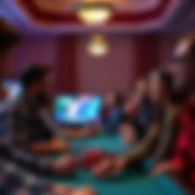 A Shared Experience of Excitement Group watching the World Series together